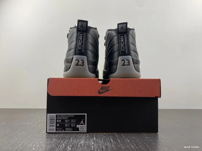 Cheap Black 12 Grey Jordan Wolf CT8013-019 Air 0705